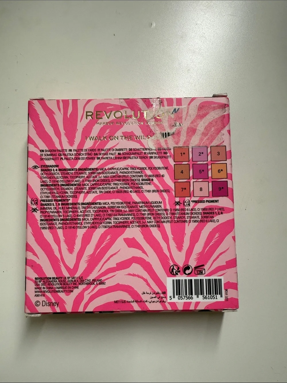 Lion King Eyeshadow Cosmetic Palette